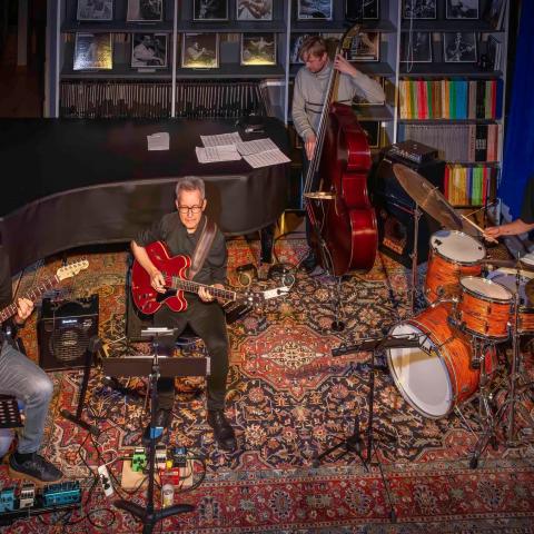 Miroslav Mirosavljev, Professor of Guitar at JAM MUSIC LAB Private University for Jazz and Popular Music Vienna on Erasmus+ teaching mobility at the Royal Academy of Music in Aalborg, Denmark