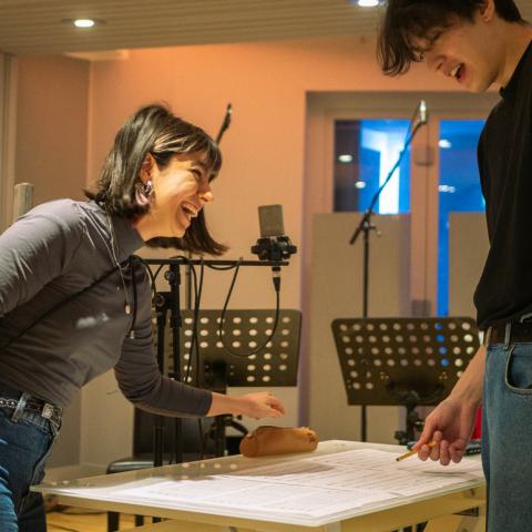 studio recording, students composition, media music