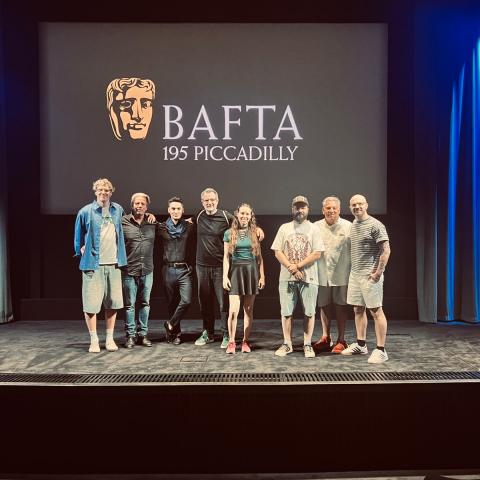 visiting BAFTA in London