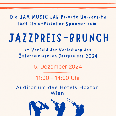 Jazzpreis Brunch Einladung