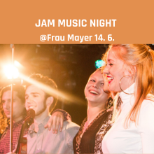 Jam Music Night 14.6.25 @Frau Mayer
