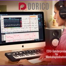 Workshop zur Notationssoftware Dorico mit Markus Hartmann