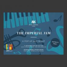 The Imperial JAM – A Pop Up Jazz Night at the Hotel Imperial Vienna