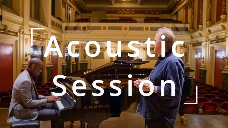 "JAM Acoustic Session #1" feat. Danny Grissett & Bertl Mayer at Ehrbar Saal Vienna